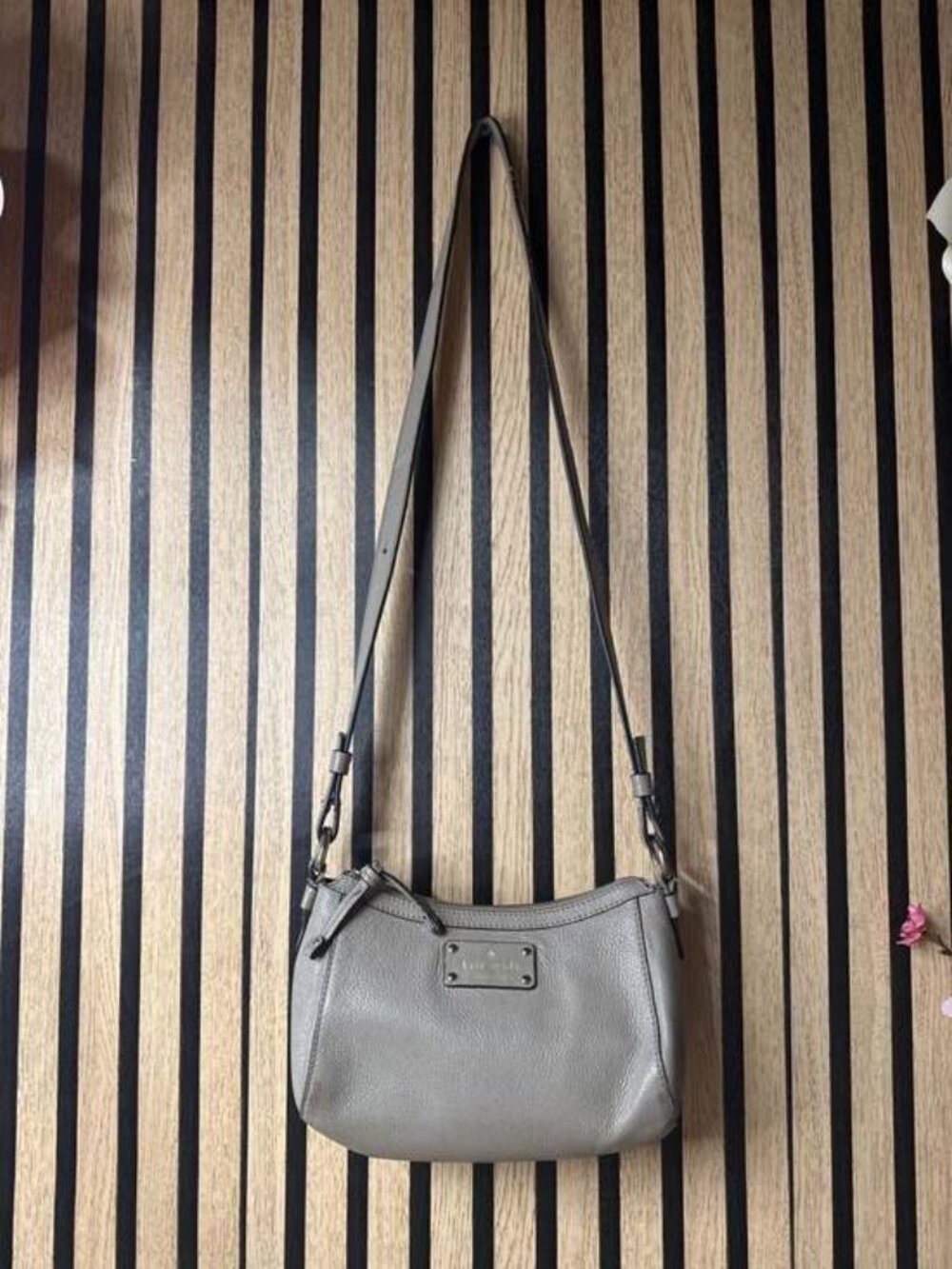 Kate Spade New York Cobble Hill Ellen Taupe Pebble Leather Crossbody Bag